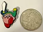 NINTENDO'S KIRBY AS LINK FROM ZELDA ENAMEL PIN