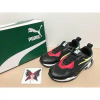 在飛比找Yahoo!奇摩拍賣優惠-【正品】Puma Thunder Spectra 黑紅 淺綠