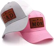 [DKXZWL] Mom and Dad Hats New Parents Gifts for Couples Baseball Mom Dad Hats for Men Women Dad Gang Hats for Men New Dad Gifts