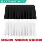 Tablecloth Wedding Table Cloths Trestle Rectangle Market Event Fitted Full Cover