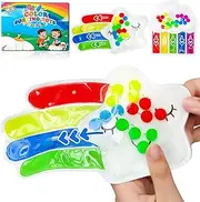 2 PCS Color Sorting Sensory Toys for Toddlers - Kids Calm Down Quiet Travel Essential Squishy Toy for Kids - Fine Motor Skills Game for Preschool Learning - Montessori Toy for Boys Girls Gift