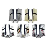 ASSASSIN'S CREED BROTHERHOOD GRAPHICS VINYL SKIN FOR PS5 PRO DISC EDITION BUNDLE