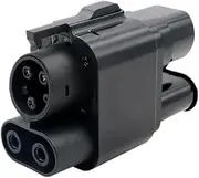 Connector Electric Vehicle Charger Socket CCS2 to CCS1 DC EV Adaptor 250A Fast Charging Use for CCS1 DC Charge Port Cars High Speed Charging Converter 300V~1000V
