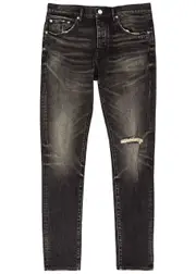 Purple Brand Distressed Skinny Jeans - Black - 30 (W30 / S) 30 (W30 / S)