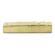 6 String Electric Guitar Copper nuts Slotted Bone for LP Style guitar 43*6*9mm