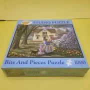 Bits & Pieces Puzzle "PRECIOUS FLOWERS” by John Sloane is 1000 Pieces NEW Sealed