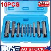 10 Pack Multifunctional Broken Tap Extractor, Stripped Screw Tap Extractor Set