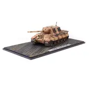 1:72 Scale WWII German Jagdtiger Hunting Tiger Tank 1945 Ornament Alloy Model