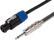 SWAMP 2-Core PA Speaker Cable - 15AWG - 1/4" to Speakon - 6m
