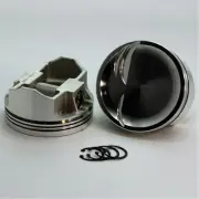 DSS Piston Kit K8873-4040; 4.040" Bore -18cc Dish for Ford 347 SBF (302 Stroker)