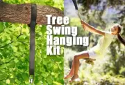 Pair of Swing Hangers 145cm Tree Strap 200kg Portable outdoor verandah backyard