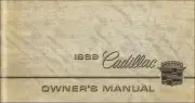 1969 Cadillac Owners Manual Owner Guide Book Calais Eldorado Fleetwood Deville (for: Cadillac)