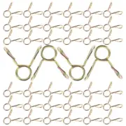 100pcs Hose Clamp Fuel Line Hose Clamp Hose Fastener 5mm Spring Hose Clamp