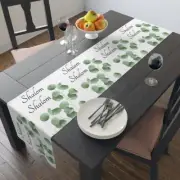 Jesus Shalom rejoice Lord dining dinner Christian table Runner (Cotton, Poly)