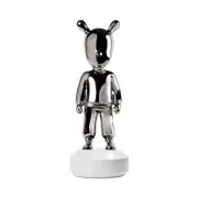 Lladro The Guest Big Sculpture, Silver