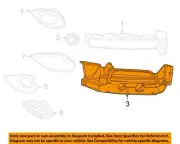 Dodge CHRYSLER OEM Charger Foglight Fog Driving Light Lamp-Bezel Left 68226543AA