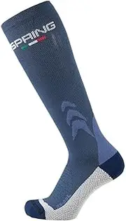 [PFIFF] 102588 Gradual Compression Riding Stocking, 10-12, Blue/Grey