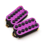 Purple Invader Style Electric Guitar Humbucker Pickup Set Bridge Neck Pickups