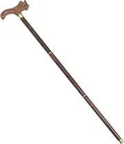 Detachable Elderly Walking Stick Made of Chicken Wing Portable Skid Walking Pole for Outdoor Activities Ergonomic Design for for Hiking and Camping