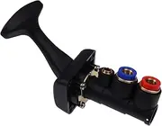 Czomoizc 26503-1 Trailer Brake Valve Ports 2 of 3/8" PUSH-IN, 1 OF 1/4" PUSH Compatible With Freightliner GTD-26503-1 3 Way Configuration