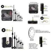 Clock Hands Operated Clock Movement Set Mechanism Swing Wall Clock Motor