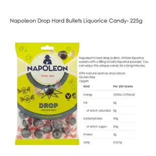 荷蘭製 Napoleon Sour lemon bullets 拿破崙 檸檬糖 覆盆子糖 中心酸粉 超酸硬糖 新品