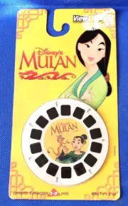 Sealed Disney Disney's Mulan Princesses view-master 3 Reels Pack some stickers