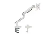 Brateck Single Monitor Premium Slim Aluminum Spring-Assisted Monitor Arm Fix (LDT49-C012-W)