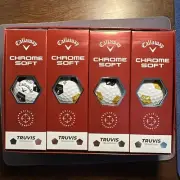 (1) Dozen Callaway Chrome Soft TRUVIS Logo Ball (609) New Jersey Academy of Golf