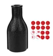 KELLY POOL TABLE SHAKER BOTTLE + PLASTIC MARBLES TALLY PILLS NUMBER 1-16 SET