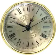 HILLHOME Mini Clock Insert 4.3 Inch(110 Mm) round Quartz Clock Fit-Up Movement M