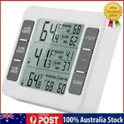 Fridge Thermometer with Sound Alert & Indoor-Outdoor Sensors