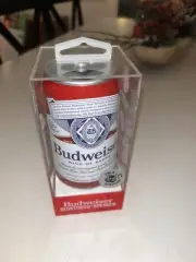 Budweiser Bluetooth Can Shaped Speaker HD Sound FM Radio 6 Hours Playtime NEW