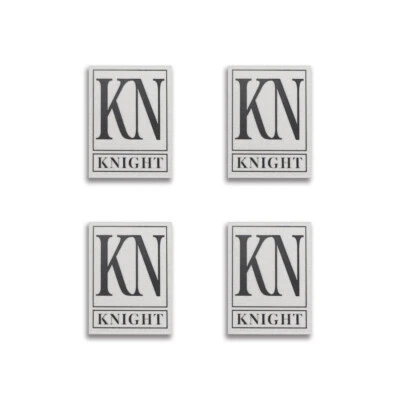 Knight Speaker Logo Badge Emblem Custom Made 29mm(1.14")X22mm(0.86")