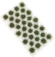 Miniature Landscaping Kit Set of DIY Grass Tufts Simulated Fake Turf for Model Building