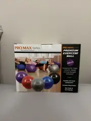 Pro Max Premium Exercise Ball (purple, 65cm)