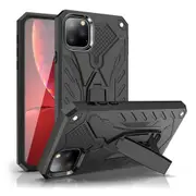 For iPhone 11 Pro Case, Armour Strong Shockproof Cover Kickstand, Black