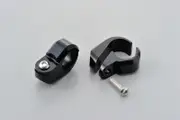 Daytona Clamp Set for Handlebar Brace - Ø22.2mm, black