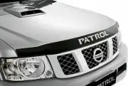 Bonnet Protector Smoked F5166-VD100AU for Nissan Patrol Y61 GU