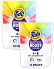 Tide Brights & Whites Odor Rescue In Wash Odor Eliminator with Oxi 18 ct 2 Pack
