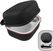 Geekria Hard Shell Speaker Case Compatible with APPL HomePod Mini Bluetooth Speakers Case, Replacement Speakers Travel Carrying Bag (Black)