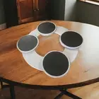 Dining Table Rotating Tray,Lazy Susans Organizer,Heat Resistant,Food Storage