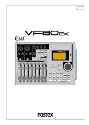 FOSTEX VF80EX RECORDER original factory owner's manual...NEW