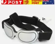 UV Protection, Adjustable Strap & Anti-Fog Pet Goggles For Cats & Dogs-Silver