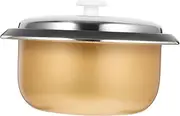 1Set Multi Use Rice Cooker Inner Pot Non Stick Compatible with Rice Cookers Easy to Clean Replacement Pot with Lid