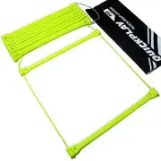QuickPlay PRO No Tangle Agility Ladder with Quick Lock Adjustable Flat Rungs ...