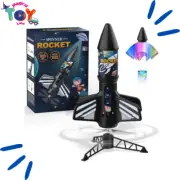Rocket Launcher for Kids - Self Launching Air Rocket Toy, Outdoor Fun Ages 8-12