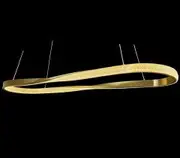 Delessi Saturno Oval Ring Single Pendant Light