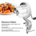 Aluminum Alloy Manual Pasta Maker Noodle Press Machine for Macaroni Kitchen