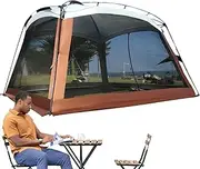 znutc Net Tents for Camping - Picnic Sunshield Tents - Outdoor Shelter Tent, Large Camping Shelter, Outdoor Screen Net Tent for Camping, Hiking